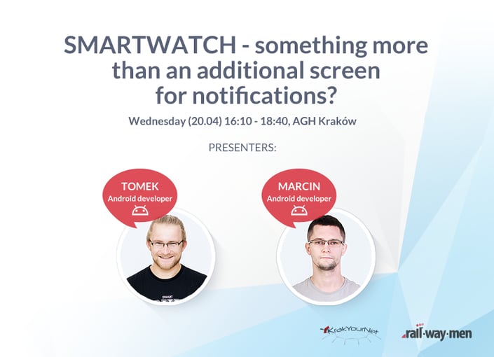 krakyournet7 & railwaymen – join our free android and tizen workshop!