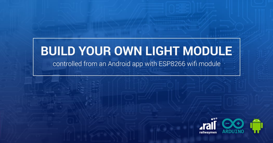 build your light module with esp8266 wifi module