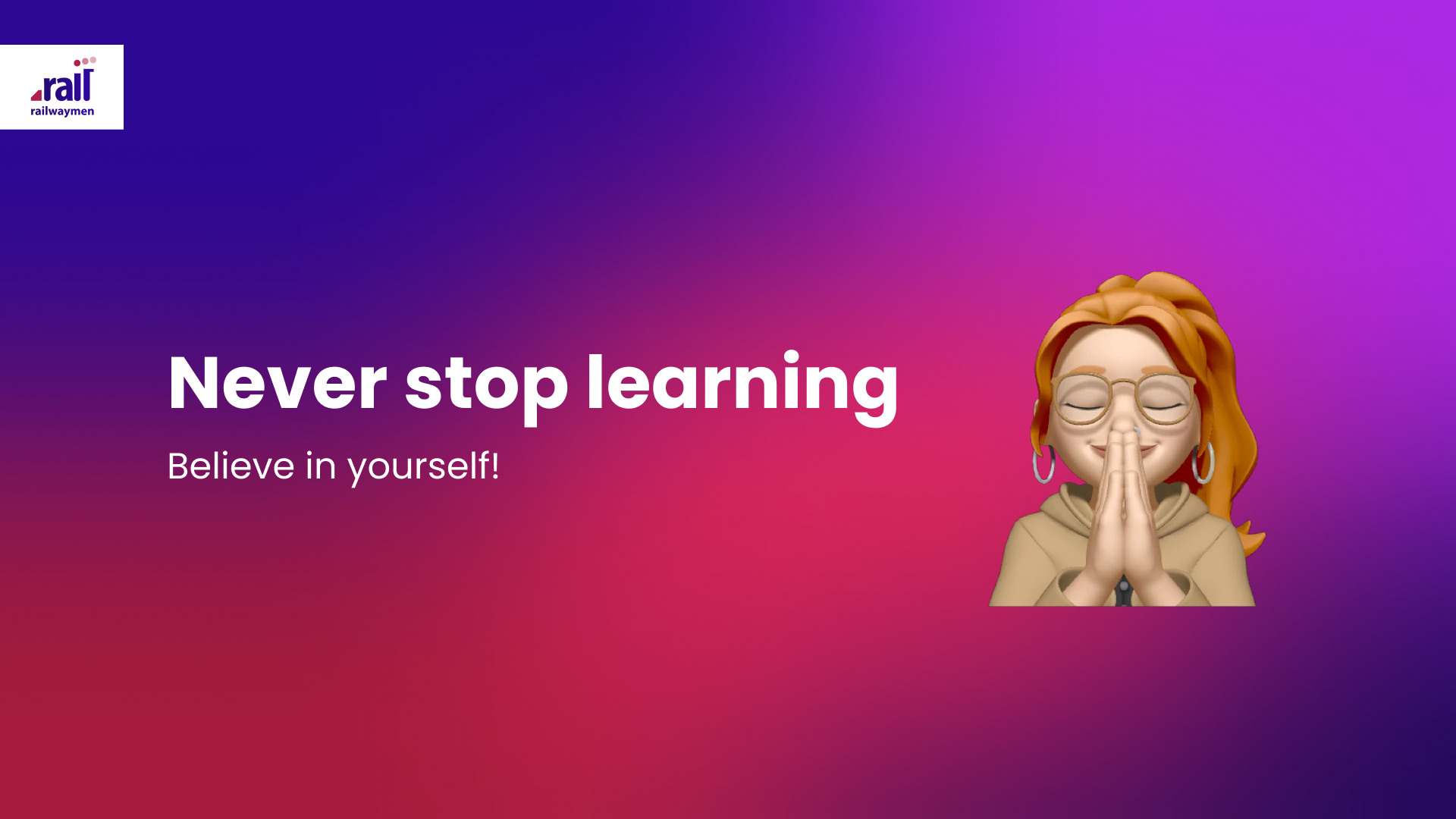 never stop learning